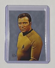 Captain Kirk Limited Edition Artist Signed Star Trek Trading Card 1/10 picture