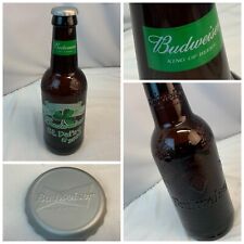 Budweiser St. Patrick’s Day 2000 Promo Beer Bottle 15” Tall Functional Cap YGI picture