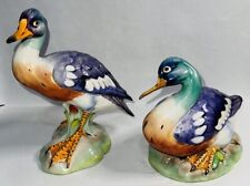 Vintage CANTAGALLI MAJOLICA  NUMBERED ITALIAN DUCKS, Fowl, Birds picture