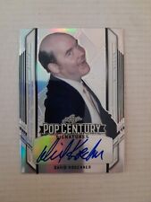 David Koechner /55 Silver Prism Autograph Card 2021 Leaf Pop Century The Office  picture