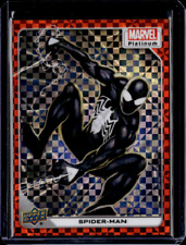 SPIDER-MAN 2024 Upper Deck Marvel Platinum Orange Checkers 28/33 #83 picture