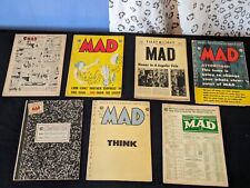 **RARE & VALUABLE VINTAGE MAD MAGAZINES (7) #16-21, 23 SUPERB COND 1954-55** picture