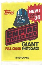 Topps Star Wars The Empire Strikes Back Giant Full Color Photo Card picture