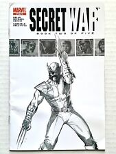 Secret War #2 (2005) RARE 2nd Print Sketch Variant - 1st Quake (VF/7.0) -VINTAGE picture