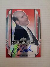 David Koechner /3 Prismatic Red Autograph Card 2021 Leaf Pop Century The Office  picture