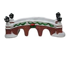 Dickens Keepsake Red Brick Bridge Christmas Valley Village Porcelain Accessory picture
