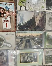 Lot of 24 Vintage 1911's ~ 1920 's Mixed Topics Greetings Postcards picture