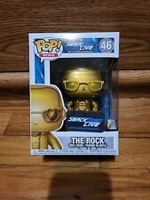 Funko POP WWE The Rock #46 (Gold) Smack Down 20th Anniversary Target Exclusive picture