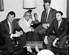 ROCK HUDSON, CARY GRANT, MARLON BRANDO AND GREGORY PECK - 8X10 PHOTO (AZ787) picture