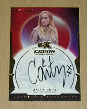 2021 DC CZX Crisis Infinite Earths autograph auto Caity Lotz WHITE CANARY 5/100 picture