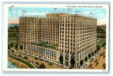 1927 The Drake Lake Shore Drive Chicago Illinois IL Posted Vintage Postcard picture