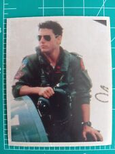 1991 IDOLOS DO CINEMA POP STAR STICKER CARD Brazil TOM CRUISE TOP GUN picture