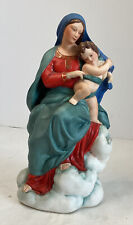 1987 Raphael's Madonna Di Foligno Franklin Mint Ceramic Figurine Statue Vatican picture