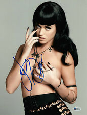 SEXY KATY PERRY SIGNED 11X14 PHOTO AUTHENTIC AUTOGRAPH BECKETT BAS 7 picture