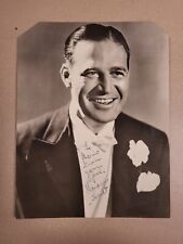 Horace Heidt Autographed To Mario From Your Pal 6.5