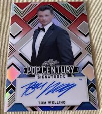 Tom Welling certified auto autograph 2022 Leaf Pop Century card #9/10 Smallville picture