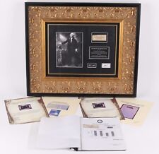 Authentic Signature + Hair Strands of George Washington w/Pieces of Coffin Case picture
