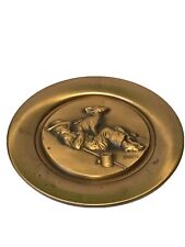 Norman Rockwell Bronze Plate 8” #877/9500 picture