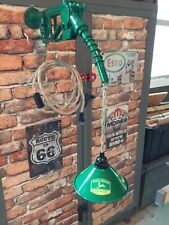 Unique Handmade Gasoline Handle John Deere Lamp with Switch and Edison Bulb picture