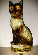 SCARCE VINTAGE 1962 JIM BEAM Bourbon Whiskey CAT DECANTER 120 months Kentucky picture