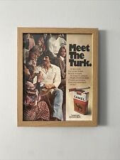 Vintage 1974 Camel Advertisement Framed 8x10 picture