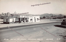 RPPC Route Hwy 60 Arizona 76 Gas Station Top of the World Photo Postcard B61 picture