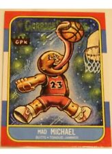 Garbage Pail Kids 1986 Fleer Mad Michael Jordan GPK Gold Metal Card picture