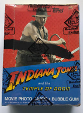 1984 Topps Indiana Jones and the Temple of Doom Wax Box, BBCE Authenticated picture
