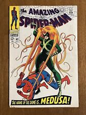 The Amazing Spider-Man #62/Silver Age Marvel Comic Book/Medusa/FN- picture