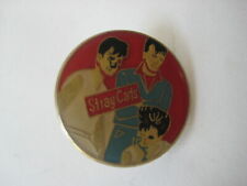 vtg 1980's Stray Cats band enamel PIN retro button pinback rockabilly rock badge picture