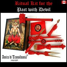 witchcraft kit starter ritual magic altar satanic pact with devil satanism satan picture