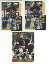  1997-98 Score #16 Damian Rhodes Signed Hockey Card Ottawa Senators picture