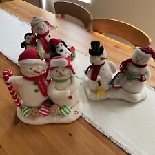 Hallmark Lot of 3 Jingle Pals Animated Musical Snowmen 2007, 2008, 2013 10 Year picture
