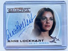 Battlestar Galactica Autograph A17 Anne Lockhart Complete Colonial picture