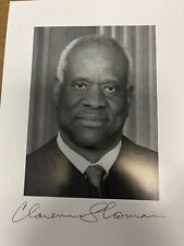 Supreme Court Justice Clarence Thomas Signed Photo picture