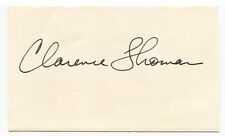 Clarence Thomas Signed Index Card Signature Autographed Supreme Court Justice picture