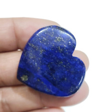 Beautiful Lapis Lazuli Heart Shape Cabochon 126 Crt Loose Gemstone For Jewelry picture