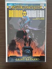 Dark Multiverse Batman Knightfall 1 High Grade DC Comic CL76-148 picture