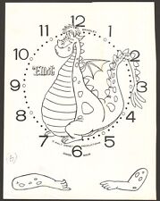 Walt Disney's Elliot - Bradley Time Original  Watch Dial & Watch Hand  Mock Up  picture