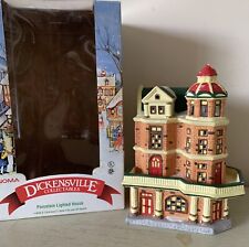 1990 Dickensville Collectables Noma Porcelain lighted house Maison Victorian picture