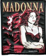 MADONNA 'LIKE A PRAYER'  vintage original sew on woven patch Queen of Pop music picture