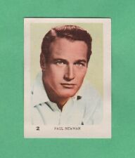 Paul Newman   1950's   Estrellas de la Pantalla  Film Card  Rare Possible RC? picture