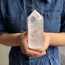 1.06LB Natural Clear Quartz Obelisk Crystal Wand Point Healing G2986 picture