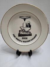  2006 Fort Worth & Western Railroad Commemorative Plate 10