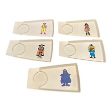 1970s Vintage McDonald’s Food Snack And Drink Trays Lot Of 5 Rare Characters picture