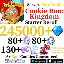 [GLOBAL/Pure Vanilla] 245,000+ Gems | Cookie Run: Kingdom Starter Reroll picture