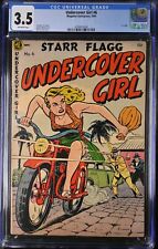 Undercover Girl #6 CGC VG- 3.5 Off White Secret of the Statue Bob Powell Cover picture