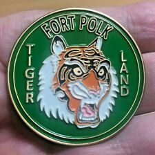 US ARMY FORT POLK TIGER LAND CHALLENGE COIN TIGERLAND...ONE OF A KIND picture