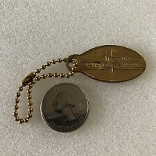 1964 Dedication Butler County Courthouse Vintage FOB Keychain Key Ring #37074 picture