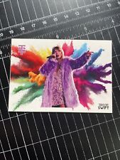 Taylor Swift Color Blast Custom Card picture